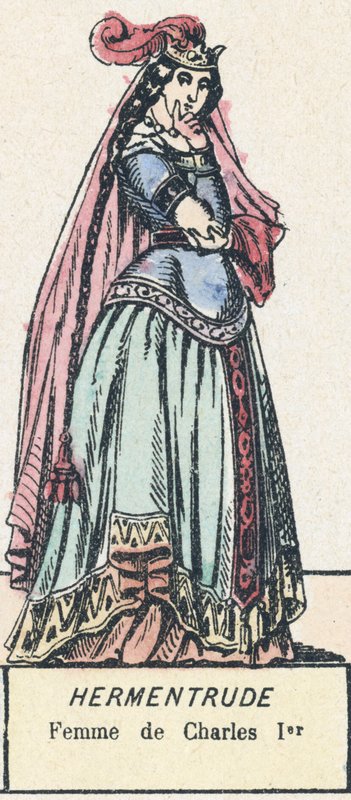 Hermentrude, Frau von Karl I. von French School