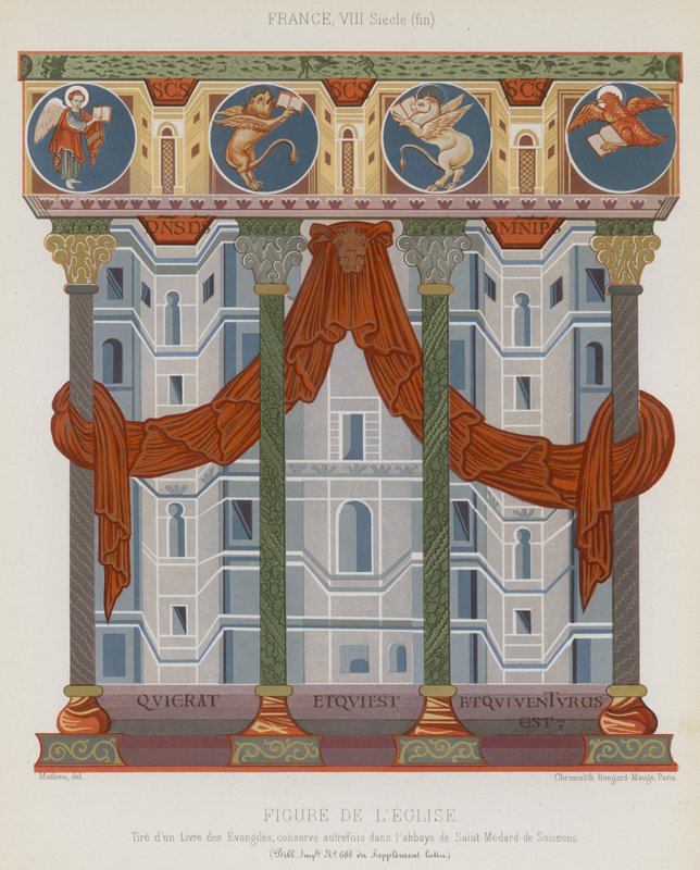 Bild einer Kirche von French School