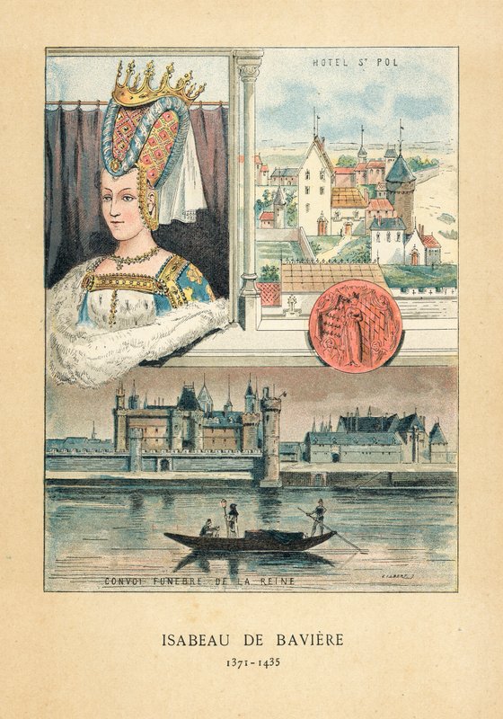Isabeau de Baviere von French School