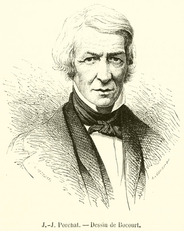 J-J Porchat (Gravur) von French School