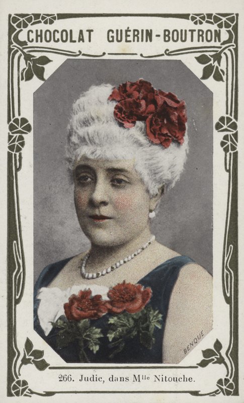 Judic in Madame Nitouche von French School