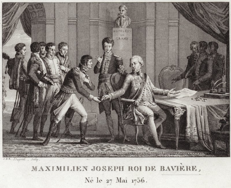 König Maximilian I. von Bayern von French School