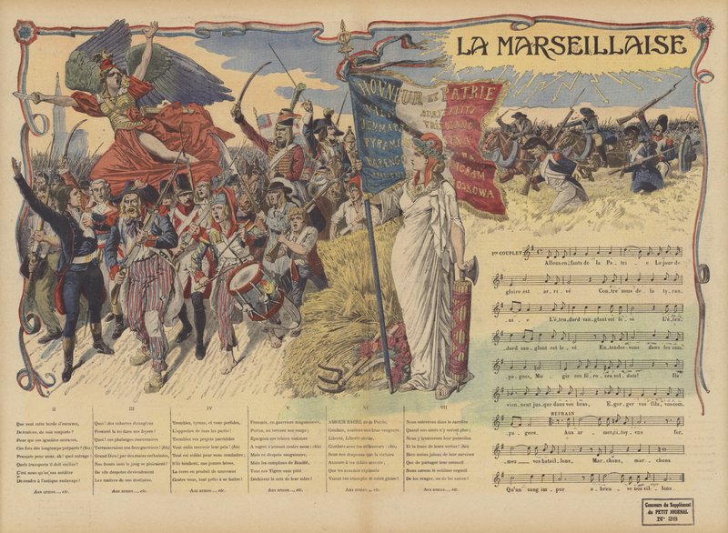 Die Marseillaise von French School