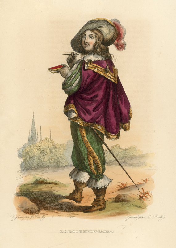 La Rochefoucauld von French School