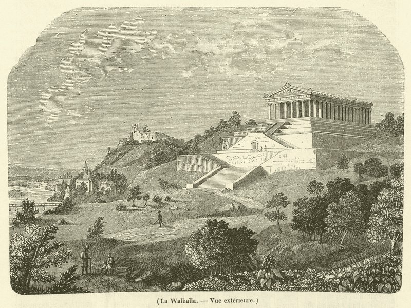 Die Walhalla, Außenansicht von French School