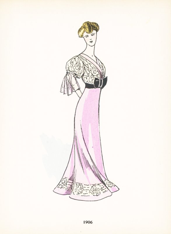 Damenmode, 1906 von French School