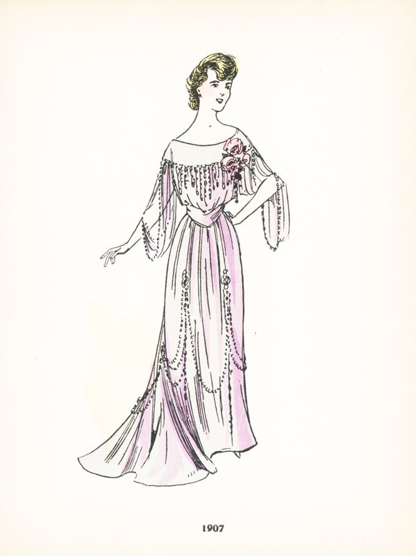 Damenmode, 1907 von French School