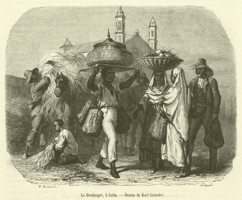 Der Bäcker in Kuba von French School