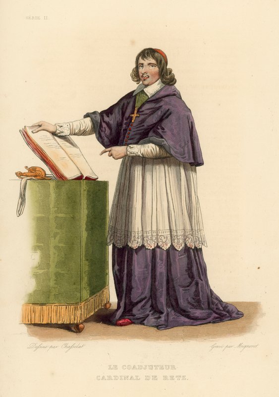 Le Coadjuteur, Kardinal de Retz von French School
