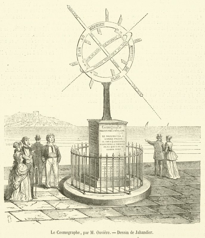 Der Kosmograph (Gravur) von French School