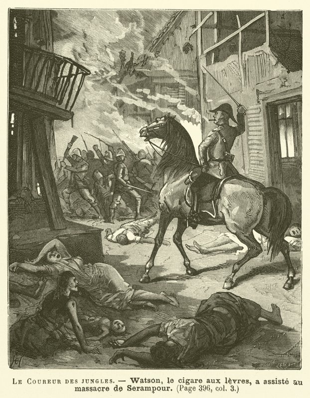 Der Läufer des Dschungels von French School