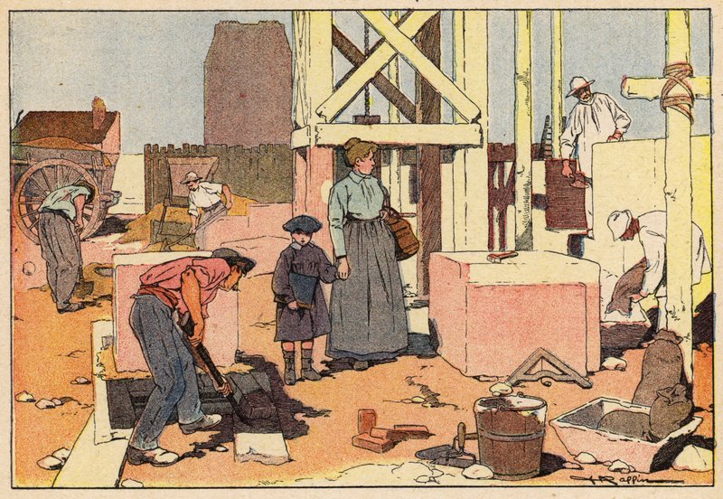 Der Maurer von French School