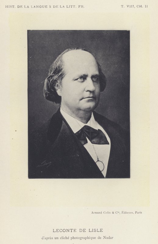 Leconte De Lisle von French School