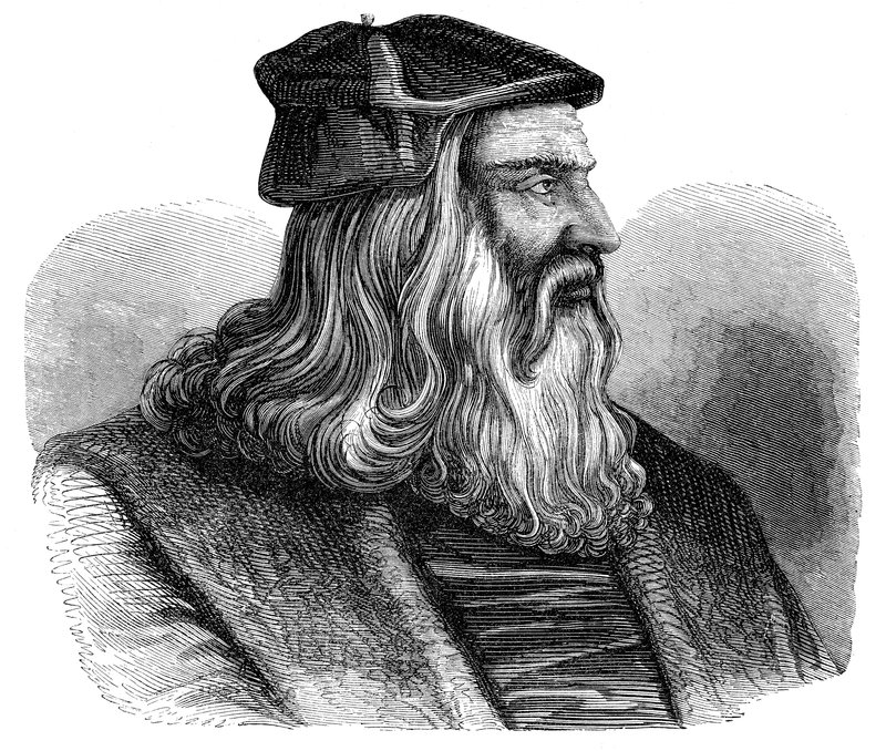 Leonardo Da Vinci von French School