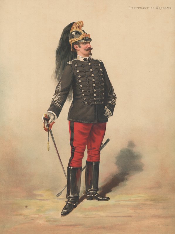 Dragonerleutnant von French School