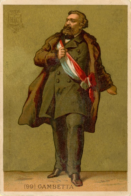 Léon Gambetta von French School