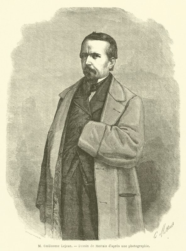 Herr Guillaume Lejean (Gravur) von French School