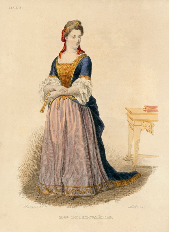 Madame Deshoulieres von French School