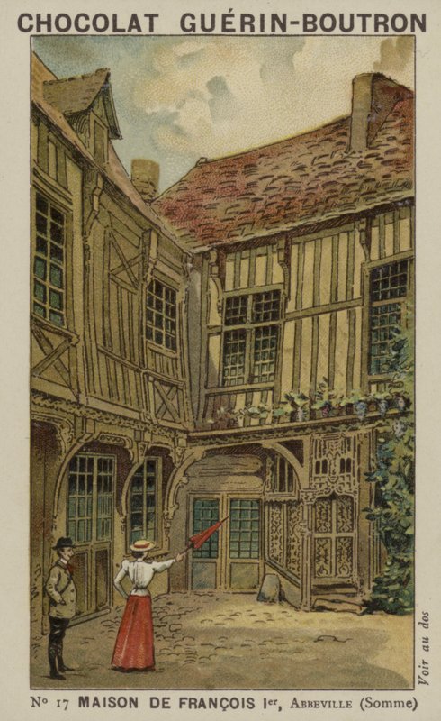 Haus von Franz I., Abbeville, Somme von French School