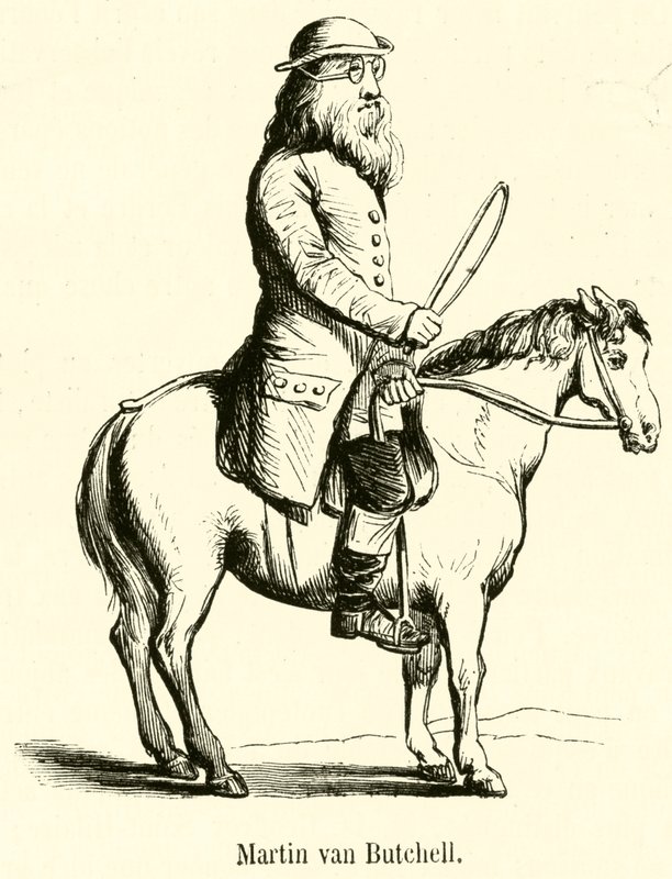 Martin van Butchell (Stich) von French School