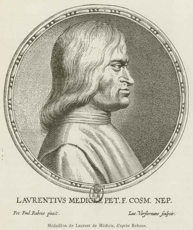 Medaillon von Lorenzo de