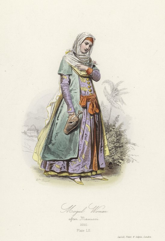 Mogul-Frau von French School