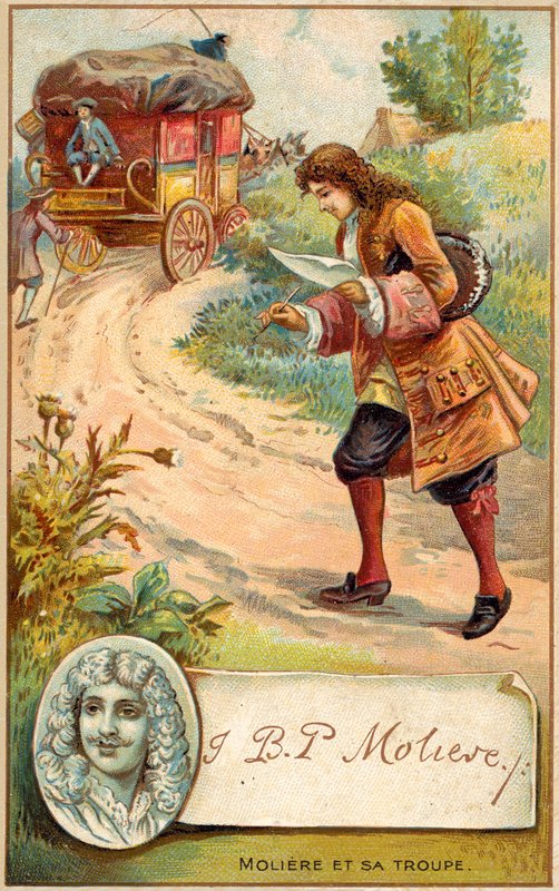 Molière, französischer Dramatiker von French School