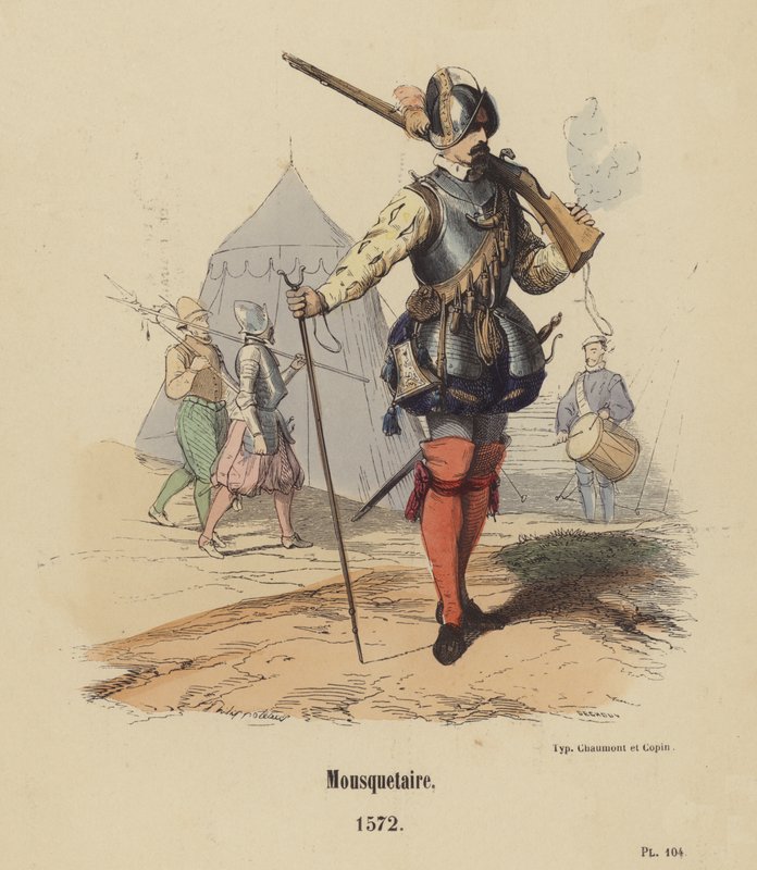 Musketier von French School