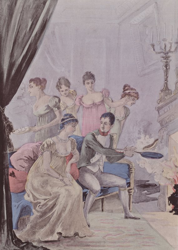 Napoleon bei Marie-Louise von French School