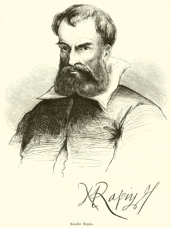 Nicolas Rapin (Gravur) von French School
