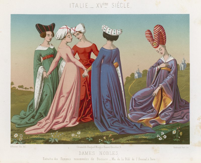 Edle Frauen von French School