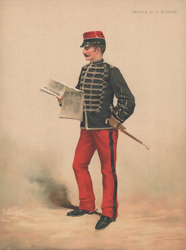 Remonteoffizier von French School