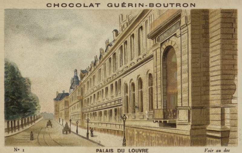 Louvre-Palast von French School