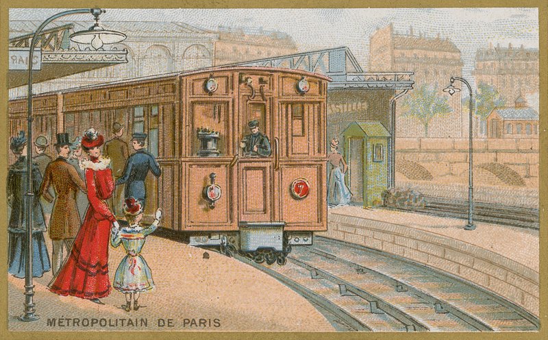 Pariser Metro von French School