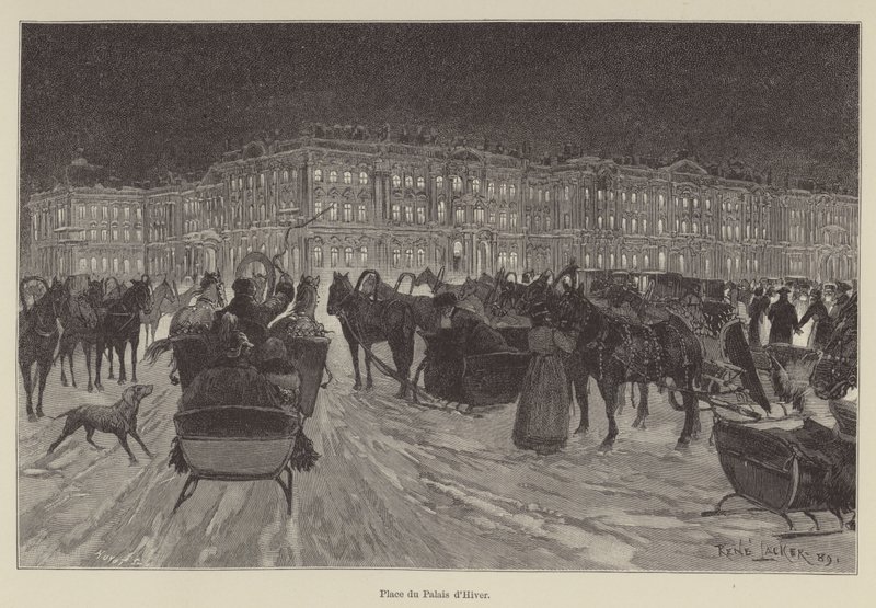 Platz des Winterpalastes von French School