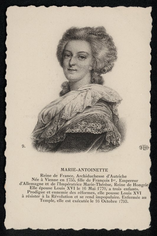 Königin Marie-Antoinette von French School