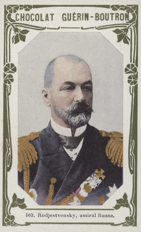 Rodjestvensky, russischer Admiral von French School