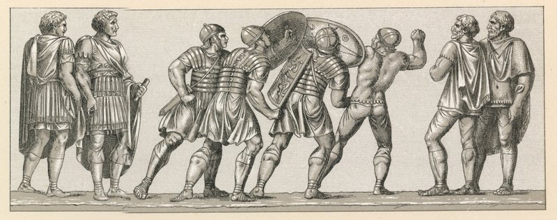 Römische Tracht von French School