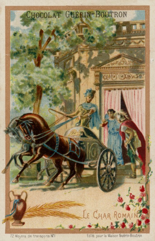 Römischer Streitwagen von French School