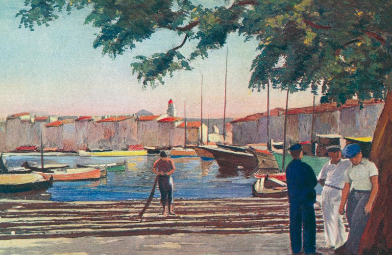 Saint Tropez: Der Hafen von French School