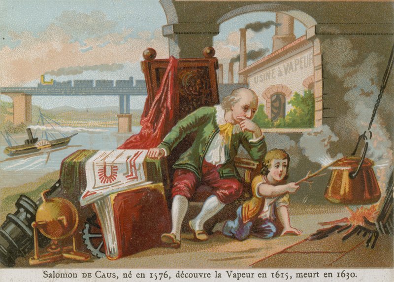 Salomon de Caus von French School