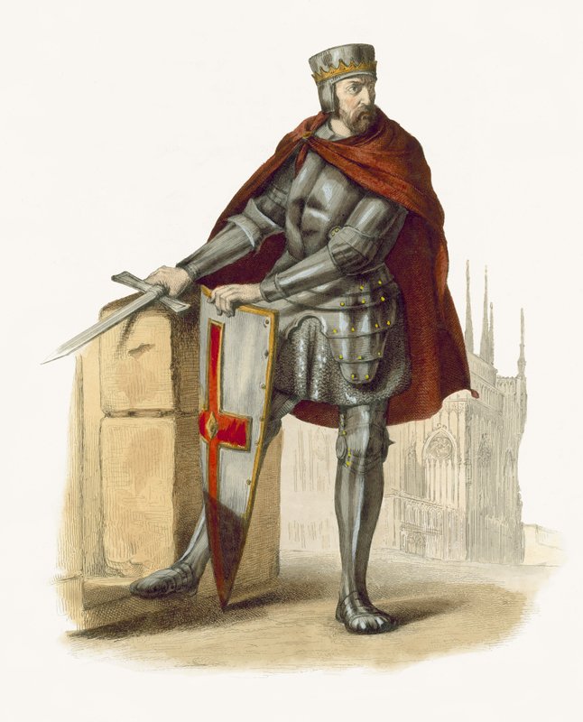Simon de Montfort von French School