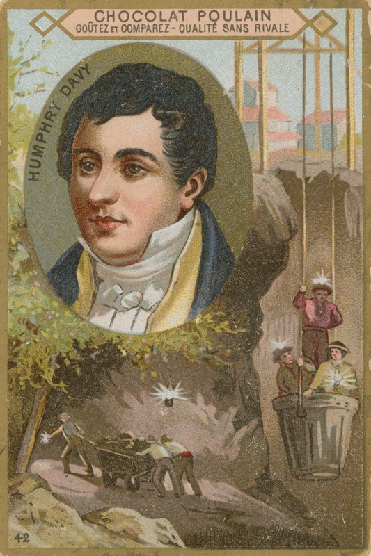 Sir Humphry Davy von French School