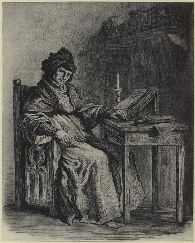 Sir John Froissart von French School