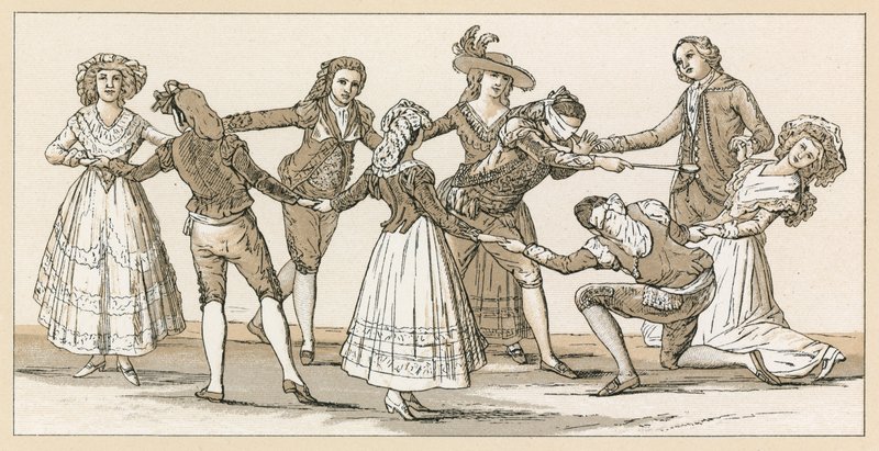 Spanisches Kostüm von French School