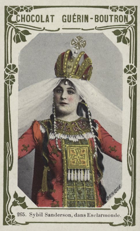 Sybil Sanderson in Esclarmonde von French School