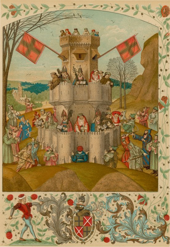Die Festung des Glaubens von French School