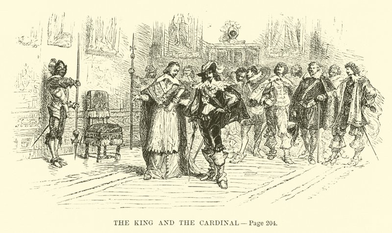 Der König und der Kardinal von French School