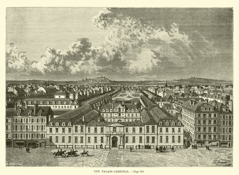 Das Palais-Cardinal von French School