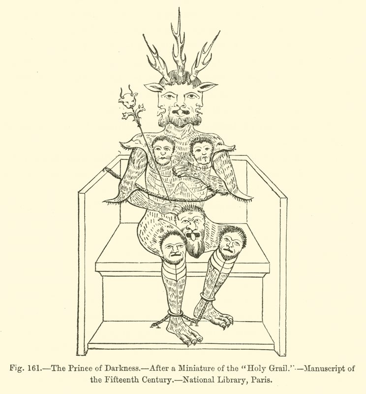 Der Fürst der Finsternis (Stich) von French School